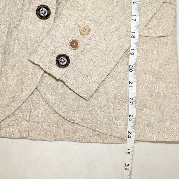 Sundance | 2 Blazers Embroidered Linen & Cotton Blend “Journey” Blazer | Size XS - Picture 10 of 16